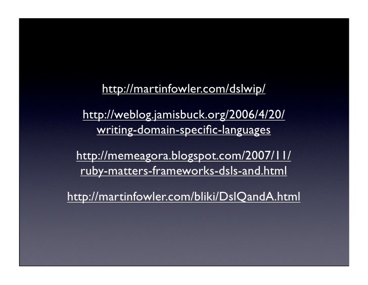 Domain Specific Language Martin Fowler Pdf
